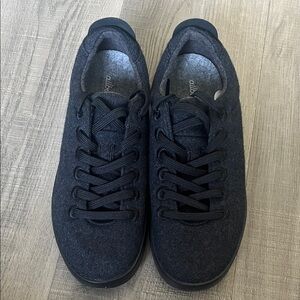 Allbirds Wool Pipers in Natural Black / Black